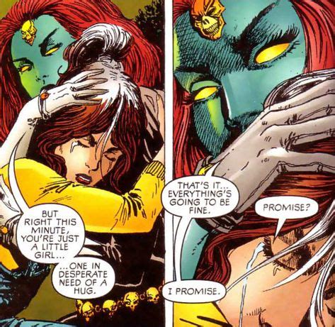 mystique and rogue|is mystique rogue's mom.